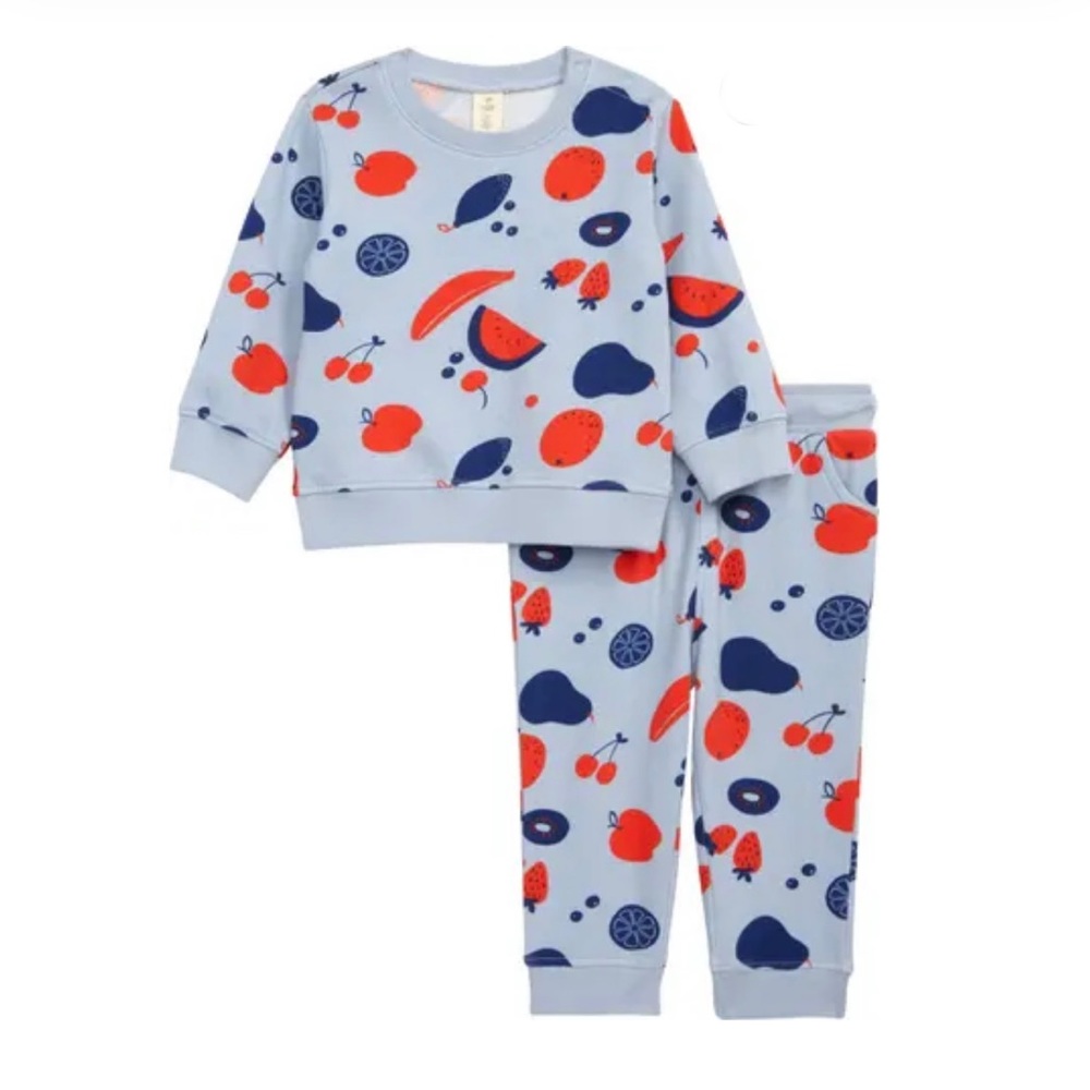 Tucker + Tate - Long Sleeve Print Jogger 2-Piece Set